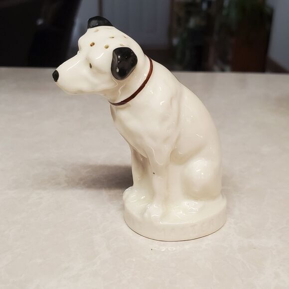 RCA Dog by Lenox “His Masters Voice”  3” Vintage Antique Salt Shaker Figurine - Picture 3 of 11